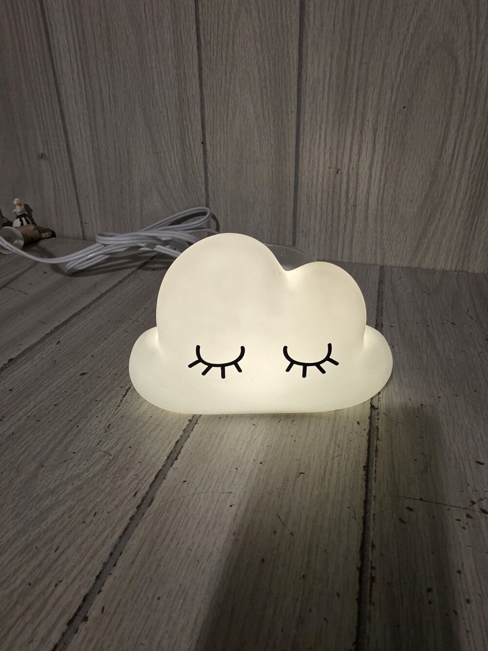 Scentsy Above The Clouds Full Size Wax Warmer Night Light Retired Baby Nursery